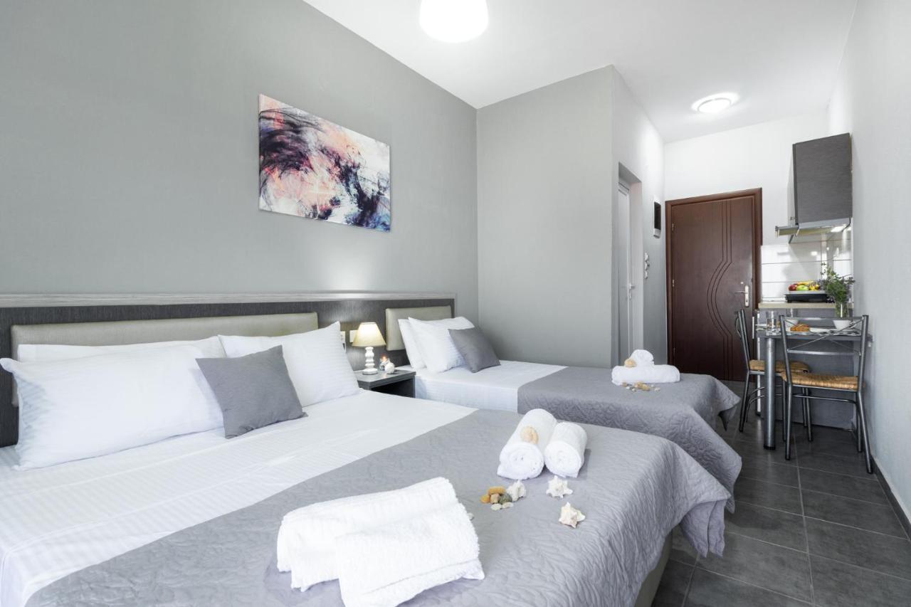Caretta Blue Apartments Polychrono Exterior foto